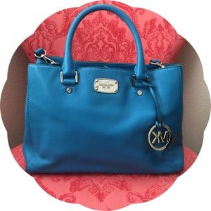 SALE! Blue Michael Kors Hamilton