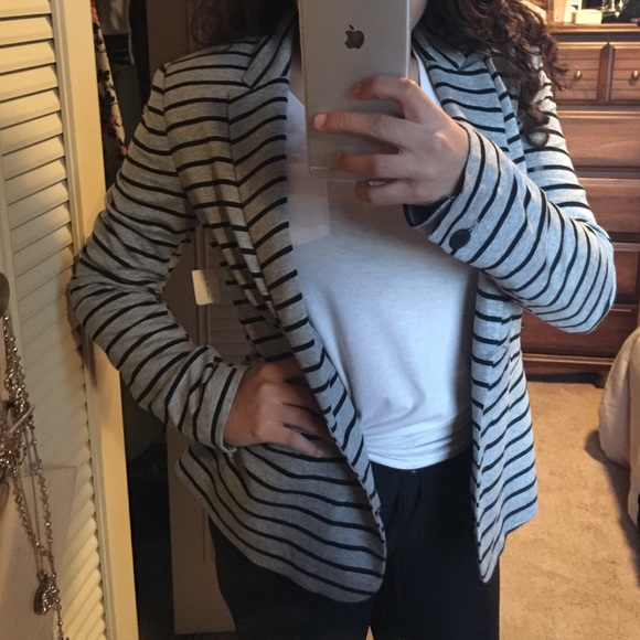 Striped Blazer