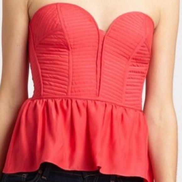 Parker Strapless Silk Top