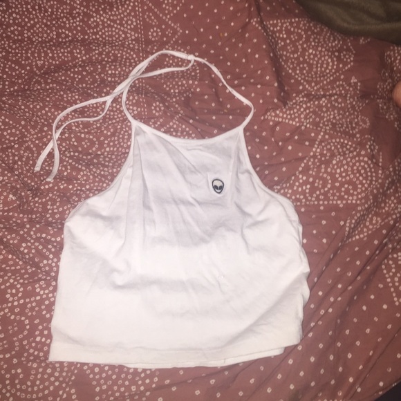 brandy Melville alien halter top