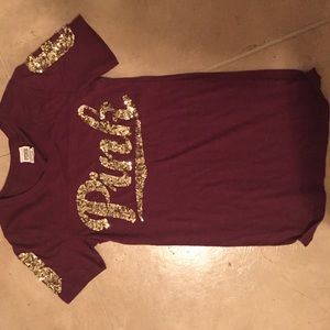 A VS pink shirt!Size:XS