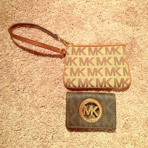 Authentic michael kors wallets