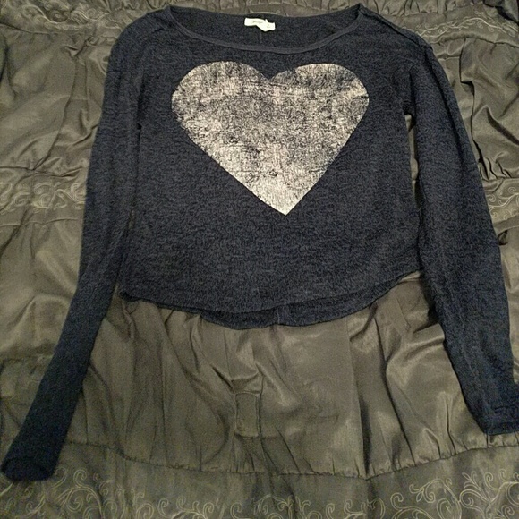 Heart long sleeve shirt