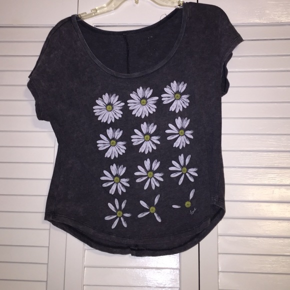 Gray Sunflower Tshirt