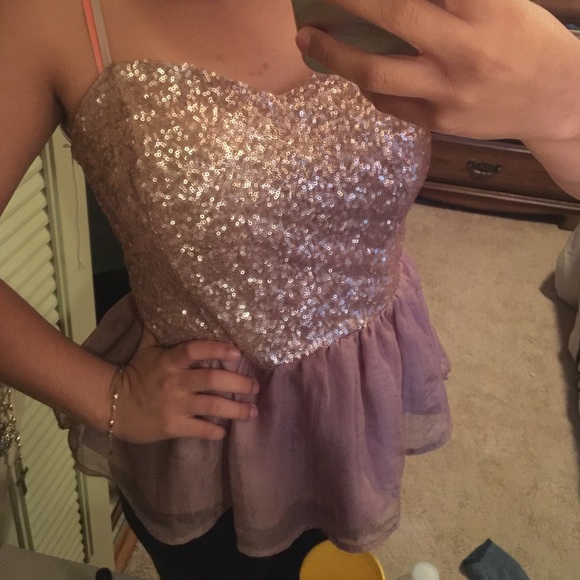 Sparkly top