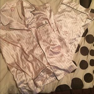 Victoria's Secret satin pajamas size large