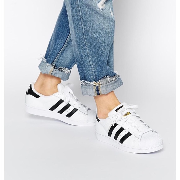 white superstar Adidas