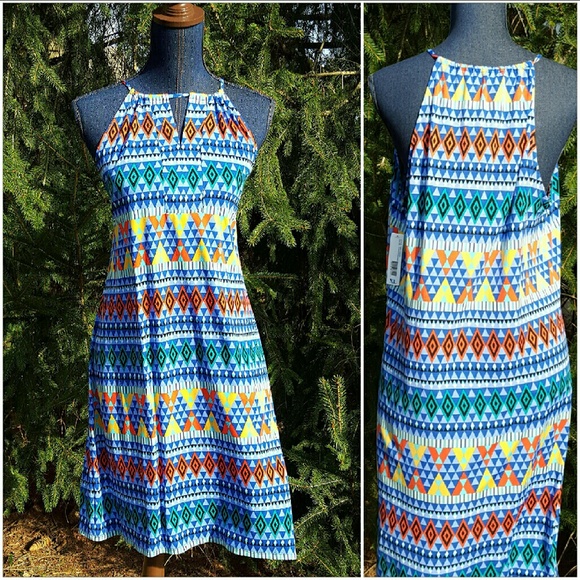 Laundry By Design Dresses & Skirts - LBD HALTER Above Knee Mini Print Summer Dress