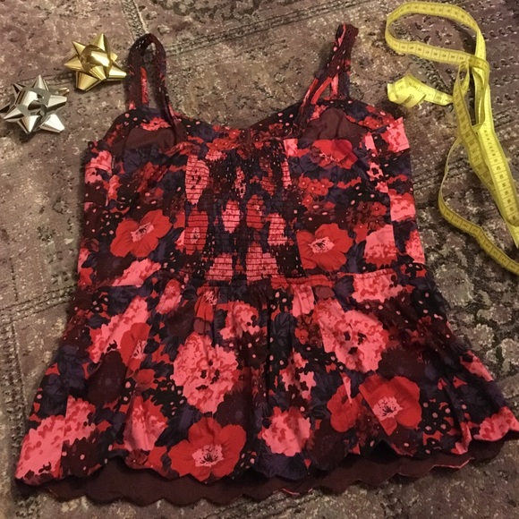 Free People Flower Corset Tank Top - Picture 3 of 4
