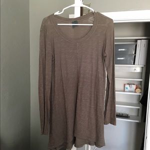 Brown Long Sleeve Sweater