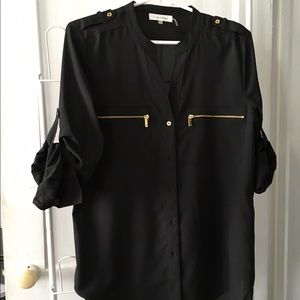 Black Calvin Klein Blouse