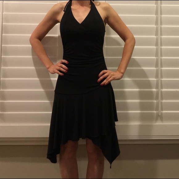 nordstrom black halter dress Black Halter Dresses