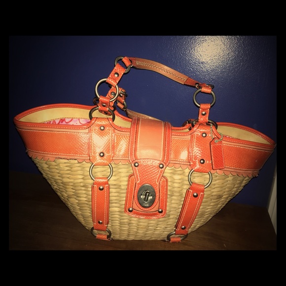 Coach XL beach bag