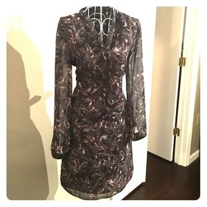 Ann Taylor Long Sleeved Dress