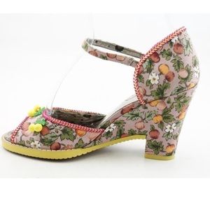 fun floral poetic licenced floral shoes
