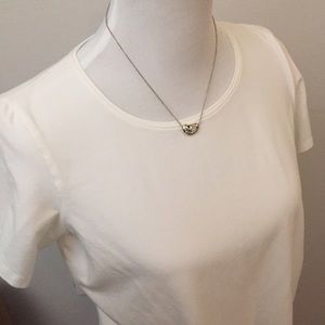 White Eileen Fisher Tee