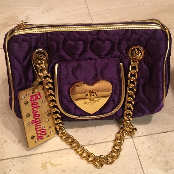 Vibrant purple limited edition Betsy Johnson