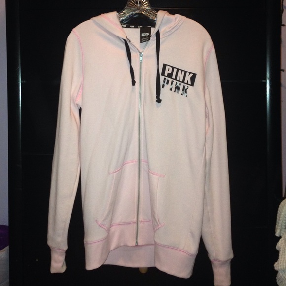 NWOT Light Pink Full Zip Tunic
