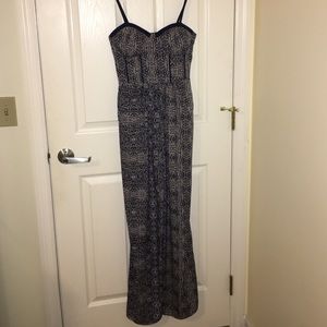 Blue and white jumpsuit!