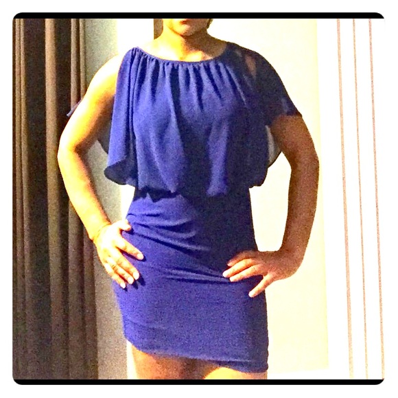 Blue Just Fab mini dress - Picture 1 of 3