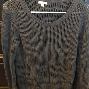 Small lightweight gray sweater