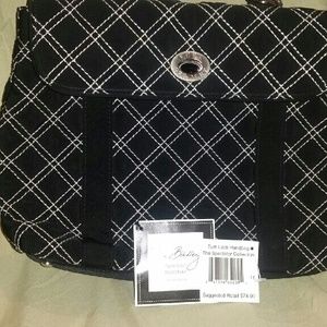 Vera Bradley Black spectator collection NWT