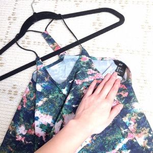 H&M Tops - NEW H&M summer paint print high-low tank H&M Tops - NEW H&M summer paint print high-low tank
