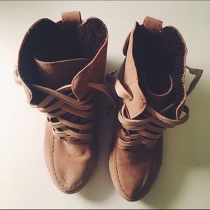 Lace Up Ankle Boots