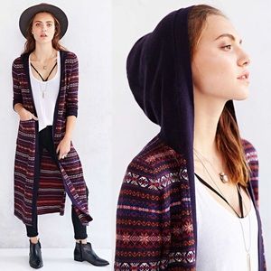 UO long spring cardigan
