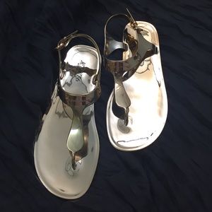 Michael Kors Jelly Sandals rose color