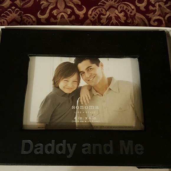 Daddy and Me photo frame