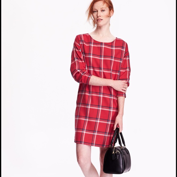 Old Navy Dresses & Skirts - Plaid Cocoon Dress
