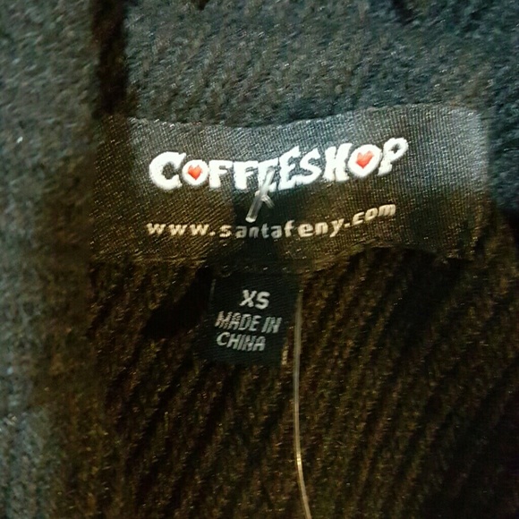 XS coffeeshop ny Hoodie never worn. Still tagged - Picture 3 of 4