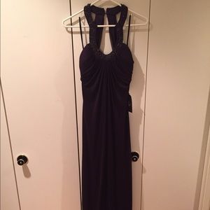 Gorgeous deep purple new with tags gown