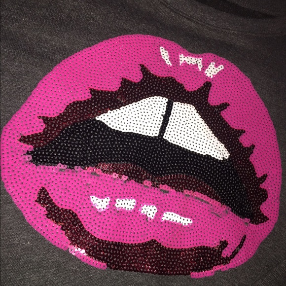 Sequined sweatshirt - Picture 2 of 3