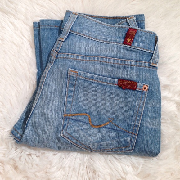 7 for all Mankind Jerome Dahan Flare Denim Jeans