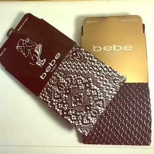 ❤️2 black bebe tights❤️