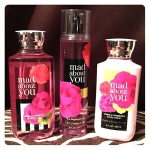 Bath & body works "mad about you" gift set