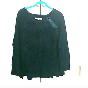 LOFT deep blue/green sweater