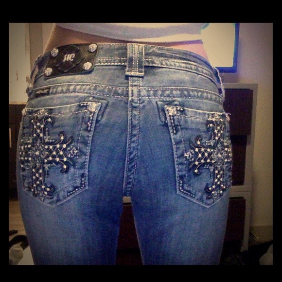 Miss Me medium wash jeans