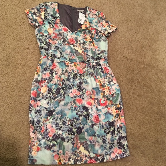 H&M Dresses & Skirts - H&M watercolor dress with pockets.  With Tags.
