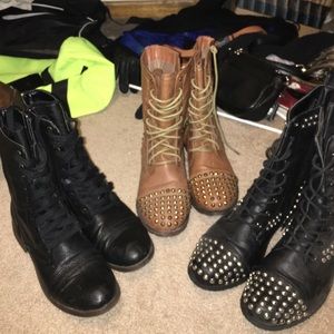 Combat boots