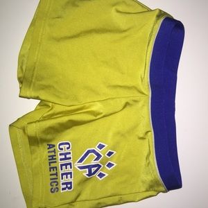 Cheer athletics shorts