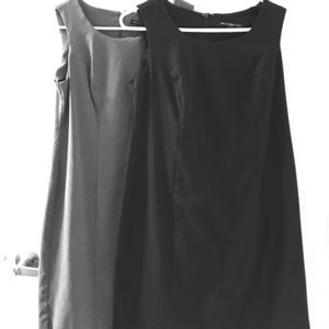 Two career dresses, Briggs New York. Size 10P.