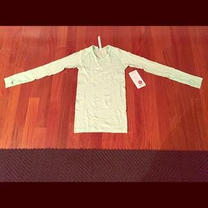 Lululemon Pastel Green Swiftly Tech L/S Crew