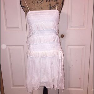 NWOT GUESS White Beachy Dress