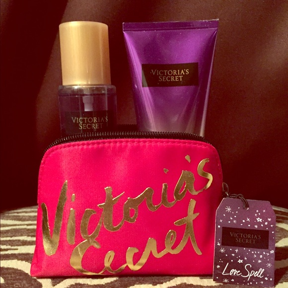 Travel size Victoria's Secret "Love Spell" giftset