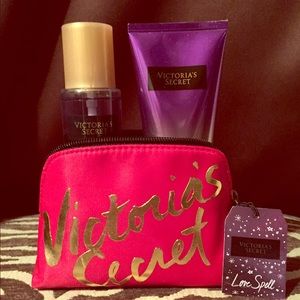 Travel size Victoria's Secret "Love Spell" giftset