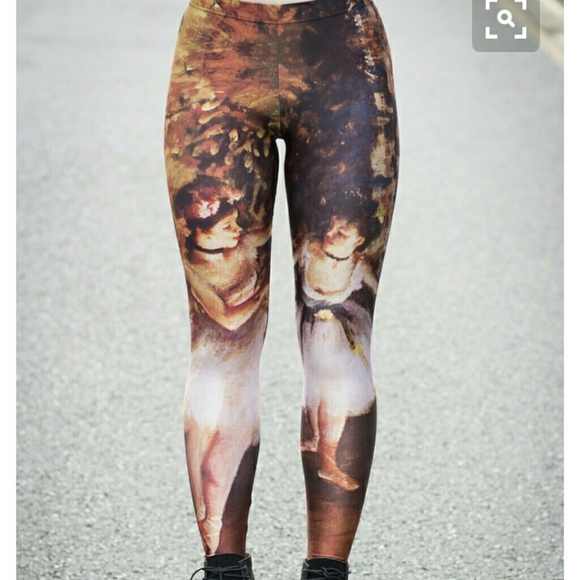 Blackmilk Degas Two Dancers Leggings