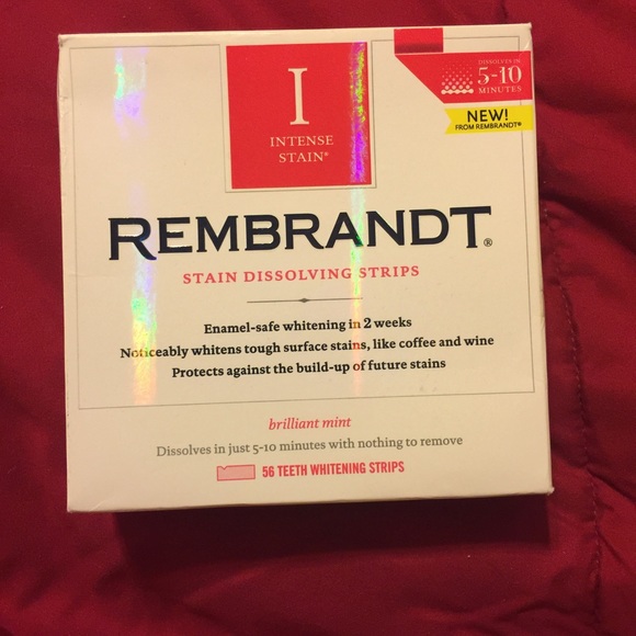 54 Rembrandt stain dissolving strips